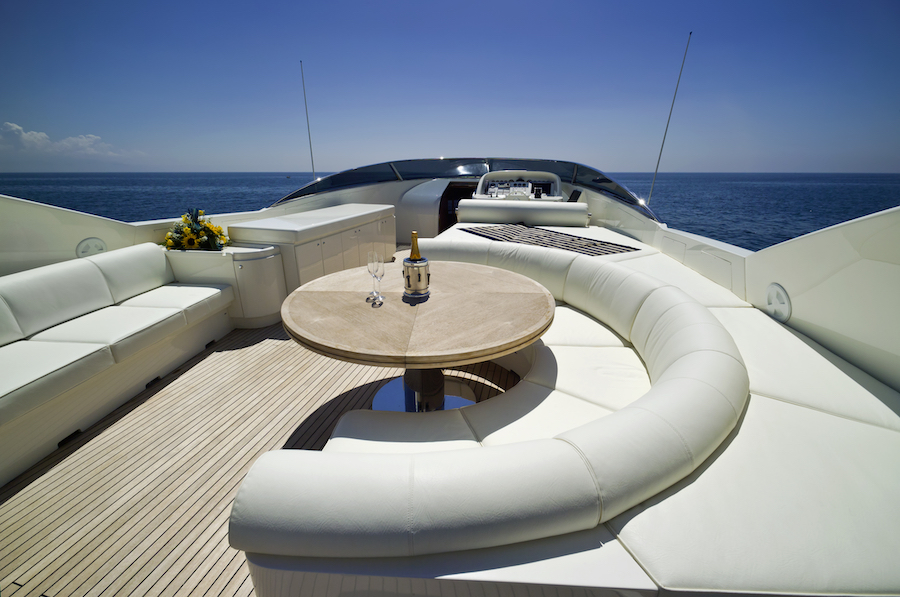AV systems for yachts must contend with salty sea air.