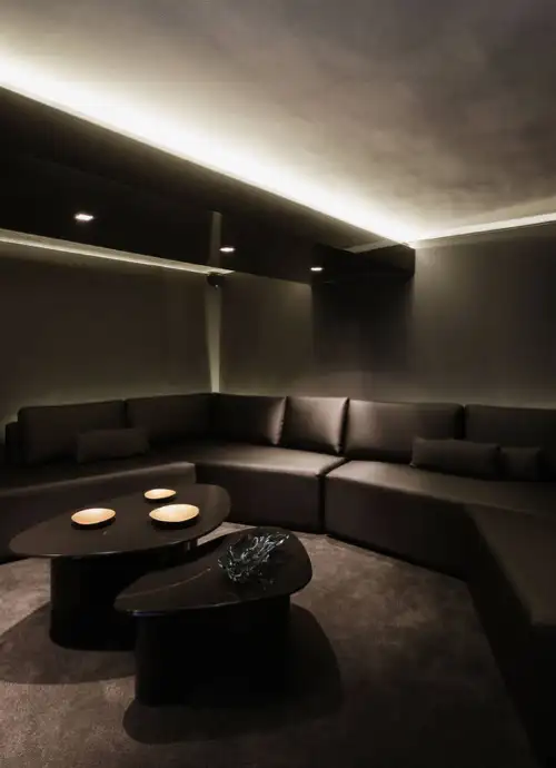 a modren home theater design